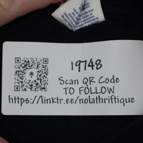 Jerzees Shirt Mens S Black Short Sleeve Crew Neck Graphic Print Cotton T Shirt - Picture 16 of 16